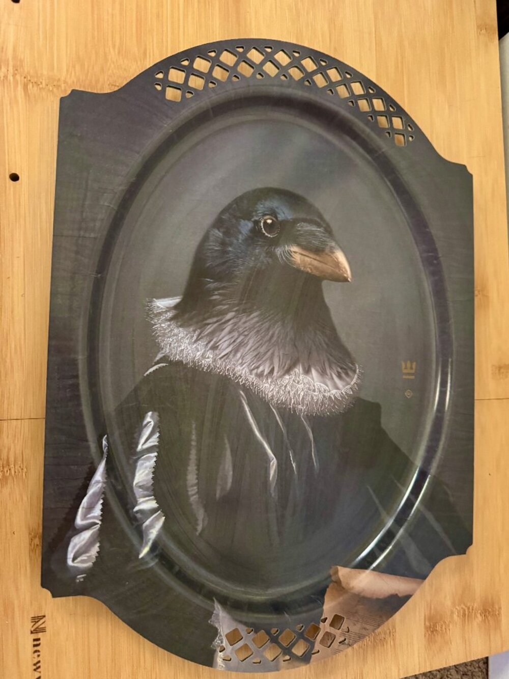 Ibride Le Corbeau Crow Tray